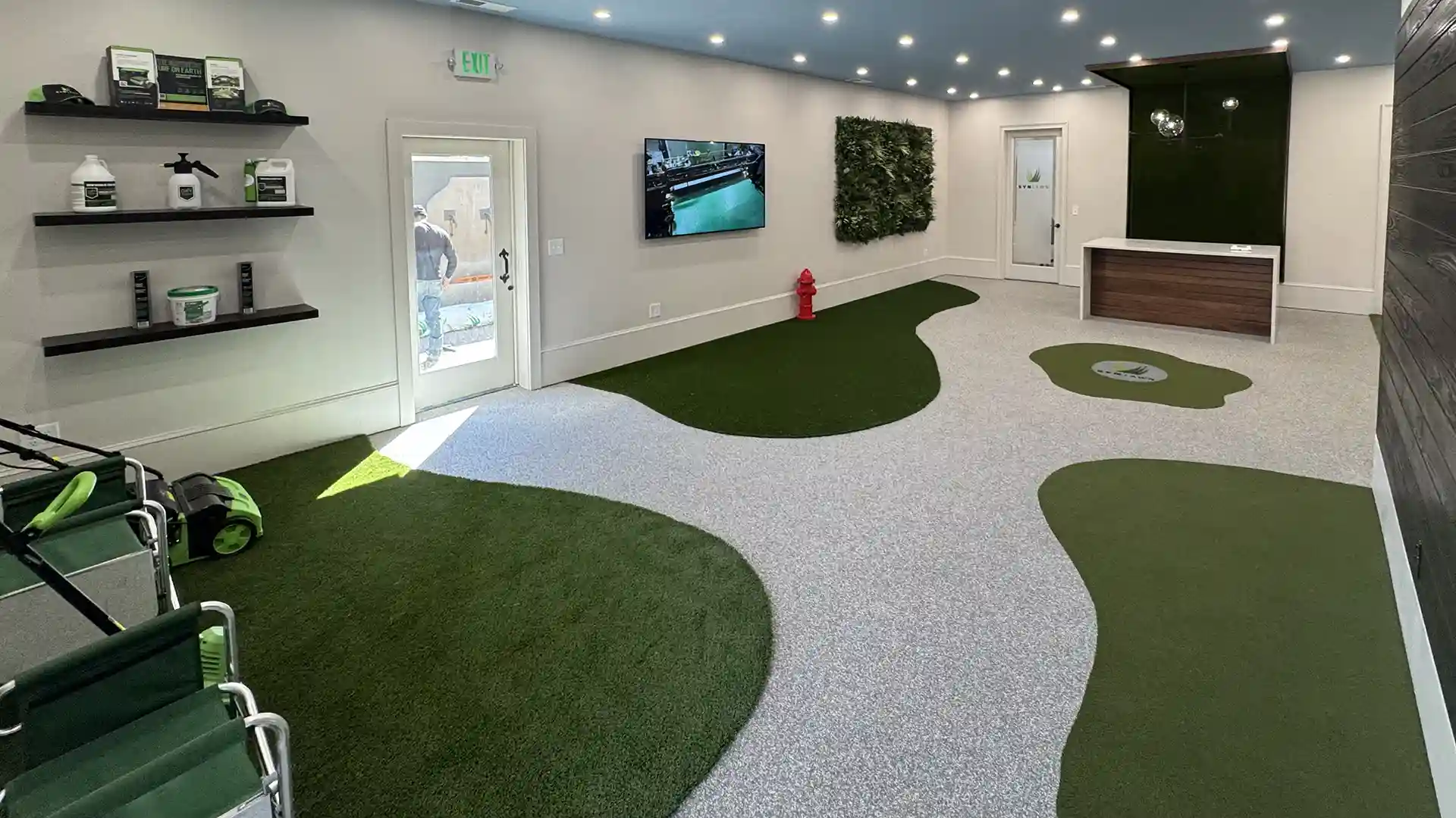 SYNLawn Alabama is your source for artificial grass sales and installation services in Birmingham USA image of SYNLawn Alabama Showroom your source for artificial grass sales and installation services in Birmingham USA